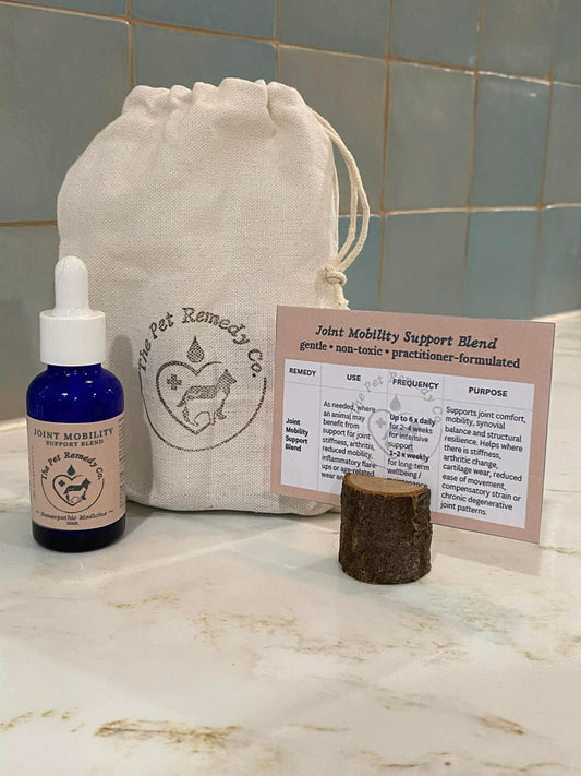 Bone & Skeletal Support Blend homeopathic bone, structural and skeletal support remedy for pets with instruction card