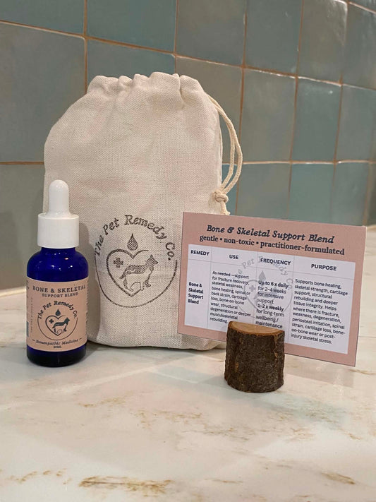 Bone & Skeletal Support Blend – Homeopathic Bone, Spine & Structural Support for Pets