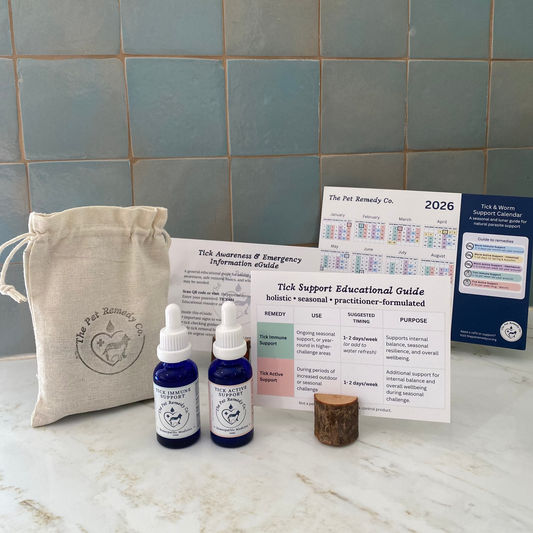 Tick Support – Homeopathic Tick Immune Support & Tick Active Support for Pets